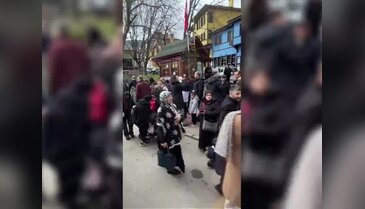 Bursa'da herkes aynı noktaya koştu! Uludağ'a minibüs akını...