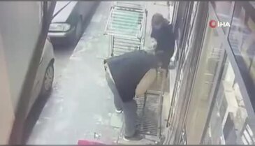 Açılan mazgaldan düşen çocuk yaralandı