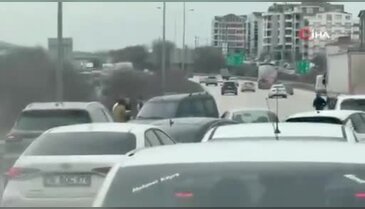 Bursa'da bu kadarına da pes! Tüm trafiği kilitledi