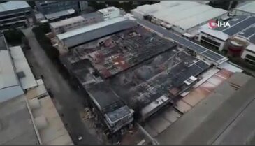 Bursa'daki dev fabrika alevlere teslim oldu! Çıkış nedeniyle ilgili çarpıcı iddia...