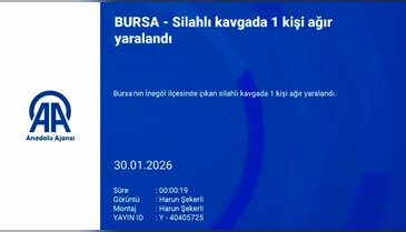 Bursa'da silahlı kavga! 1 kişinin durumu ağır...