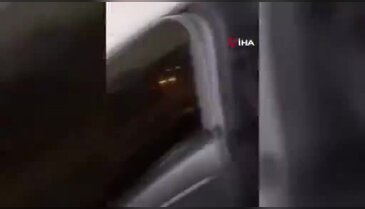 Haliç Köprüsü'nde korku dolu anlar!