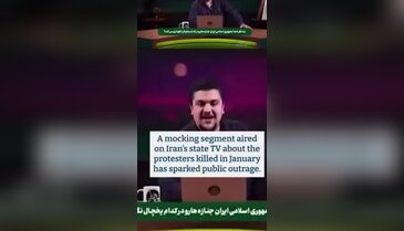 Devlet televizyonunda skandal yayın! Öldürülen protestocularla resmen alay ettiler