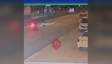 Bursa Orhangazi'de korkunç kaza! Yaya metrelerce savruldu...
