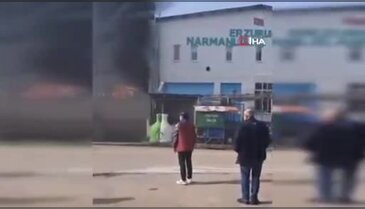 Bursa'da korku dolu anlar: Film gibi izlediler...