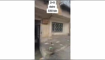 Korku tüneli değil satılık daire! Siz bir de istenen ücreti duyun...