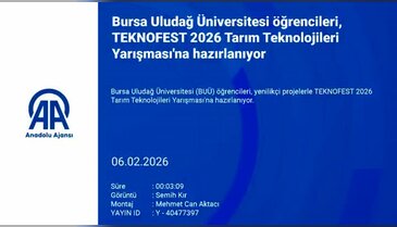 Bursa Uludağ Üniversitesi'nden tarım teknolojileri hamlesi