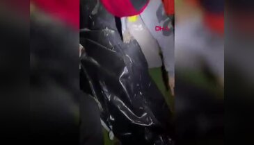 Kahreden görüntüler! Terlik için girdiği derede hayatını kaybetti...