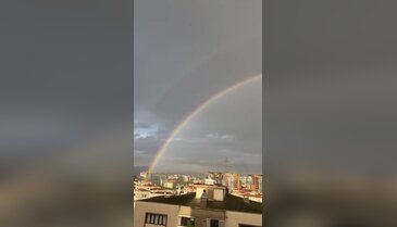 Bursa'da görenler gözlerini alamadı! Büyüleyen manzara...