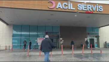Bursa'da minibüsten indi minibüs çarptı!