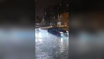 Bursa'da sağanak etkili oluyor