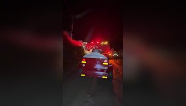 Bursa'da iki katlı ev kül oldu!