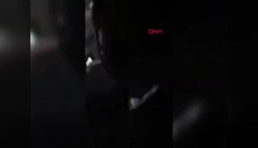 Bursa'da dehşet anları: Motosiklet sürücüsü arka camdan içeri girdi!
