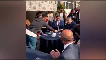 Bursa'da gülümseten esnaf: Bürokratları da es geçmedi