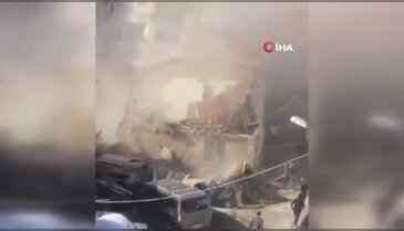 Gemlik'te bina çöktü! Olay yerine ekipler sevk edildi