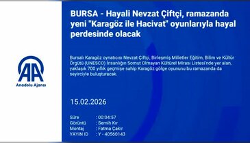 Hayali Nevzat Çiftçi, ramazanda yeni "Karagöz ile Hacivat" oyunlarıyla hayal perdesinde olacak