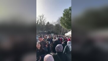 Şehir dışından bile geldiler! Bursa'da tarihi meydanda büyük buluşma...