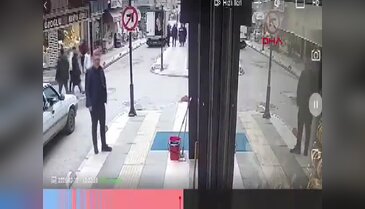 Elazığ'da korku dolu dakikalar! Önce vurdu, sonra tekmeledi...