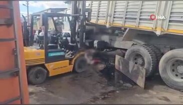 Aydın'da sanayide feci kaza! Kamyon kasası üzerlerine düştü, ölü ve yaralılar var...
