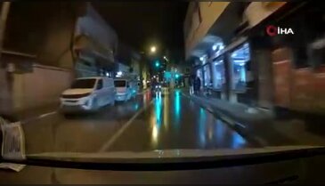 Bursa'da drift dehşeti kamerada!