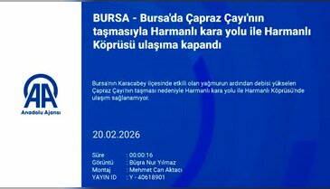 Bu görüntüler Bursa'dan! Her yer sular altında kaldı