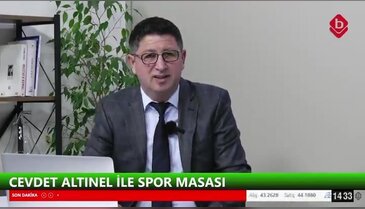 Cevdet Altınel ile Spor Masası 20 Şubat 2026 Teknik Direktör Ahmet Kılıç
