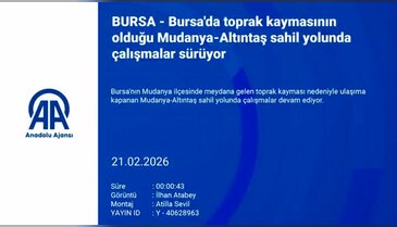 Mudanya'da heyelan yaşanmıştı! Yol ne zaman açılacak? İşte son durum!