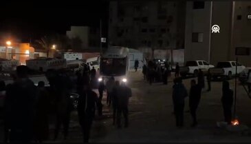 Refah Sınır Kapısı üzerinden Gazze'ye dönen bir grup Filistinli ailelerine kavuştu