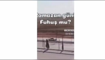 Bir ilimizi karıştıran görüntü: Yol kenarında fuhuş pazarlığı mı yapılıyor?