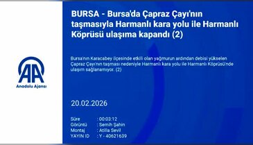 Bursa'da 7 mahallede su baskını!