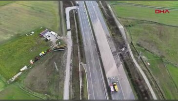 Düşen F-16'nın bulunduğu bölgede çarpıcı manzara!