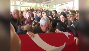 Şehit Pilot İbrahim Bolat, son yolculuğuna uğurlandı