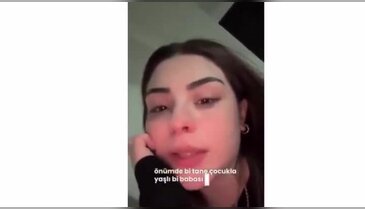 Markette karşılaştığı durumu anlatan genç kız, gözyaşlarına boğuldu