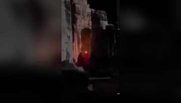 Tartışma yaratan görüntü!