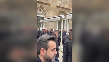 Bursa Milletvekili Özen'in acı günü! Ulu Cami'nin avlusu doldu taştı...