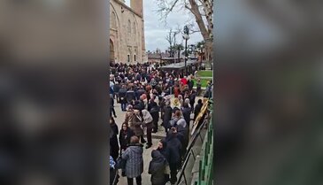 Bursa Milletvekili Özen'in acı günü! Ulu Cami'nin avlusu doldu taştı...