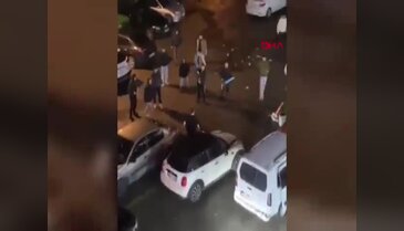 Kız meselesi nedeniyle iki grup arasında kavga çıktı! Ortalık savaş alanına döndü...