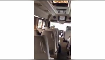 Yolcuyu önce uyardı sonra peş peşe yumrukladı! Herkesin dikkatini tek bir şey çekti