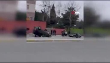 Her şey bir anda oldu... Aracından inmek isteyen sürücü kabusu yaşadı!