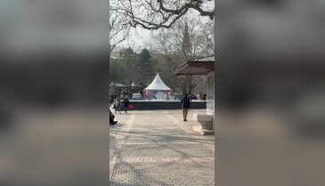 Bursa'ya bahar geldi! Meydanlar doldu