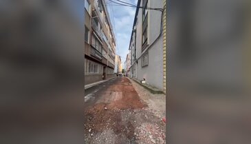 Bursa'nın bir mahallesinde asfalt sorunu çözülüyor!