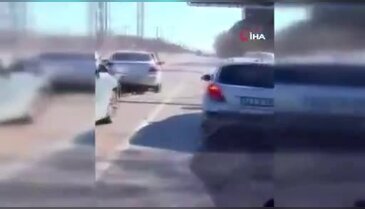 Bursa zincirleme kaza! Kırmızı ışığı son anda fark ettiler...
