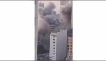 İsrail'den Lübnan'da yeni katliam! Sivillerin yaşadığı binalar vuruldu