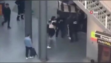 AVM'de iki grup arasında kavga: Güvenlik müdahale etti