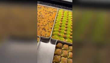 Bursa'da bayram öncesi baklavacılarda yoğunluk başladı! "Son güne kalmayın"