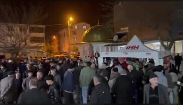 Gemlik'te Kandil gecesinde aşure ikramı!