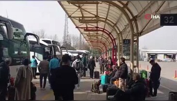 Bursa'da bayram yoğunluğu başladı: Otobüs biletleri tükeniyor
