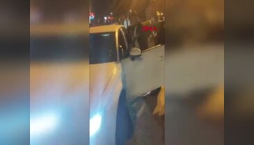 Maganda sürücü kuryeyi darp edip ezmişti! Polisten kaçamadı...