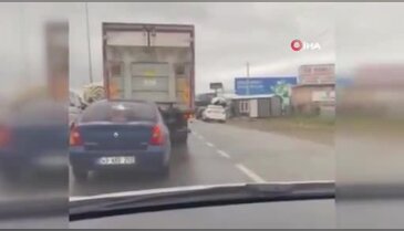 Bursa'da feci kaza ucuz atlatıldı!