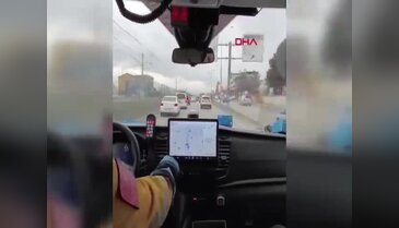 Bursa'da sürücülerden alkışlanacak hareket!